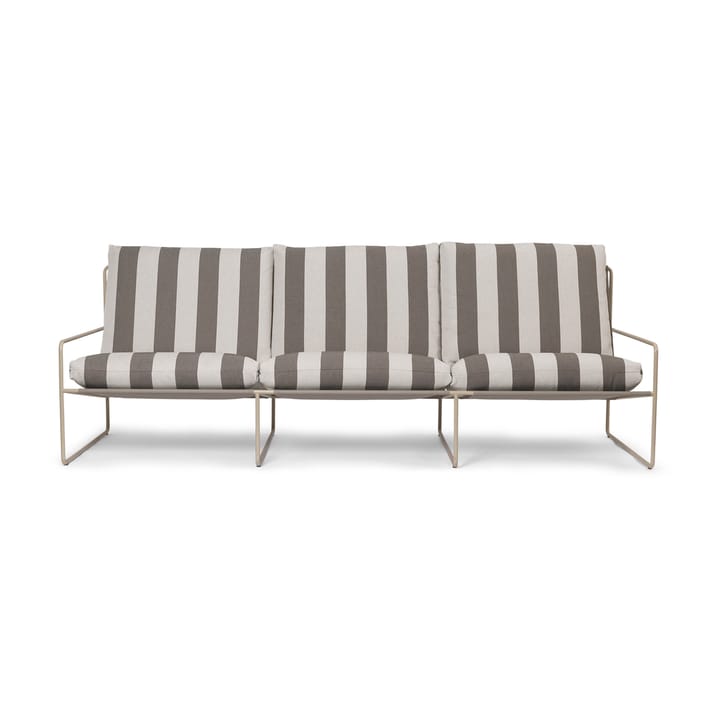 Desert 3-Sitzer Sofa - Cash stripe-chocolate - ferm LIVING