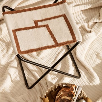 Desert Hocker - Black-shape - Ferm Living