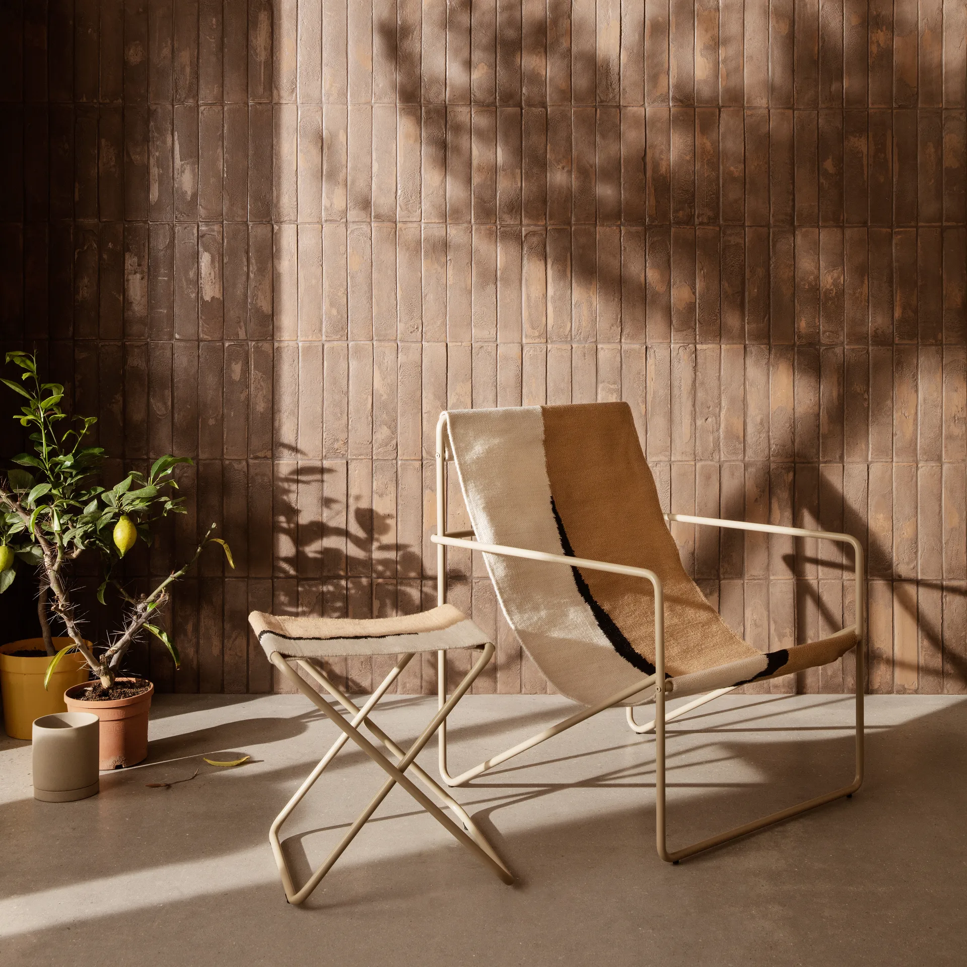 Desert Hocker, Cashmere-soil Ferm Living