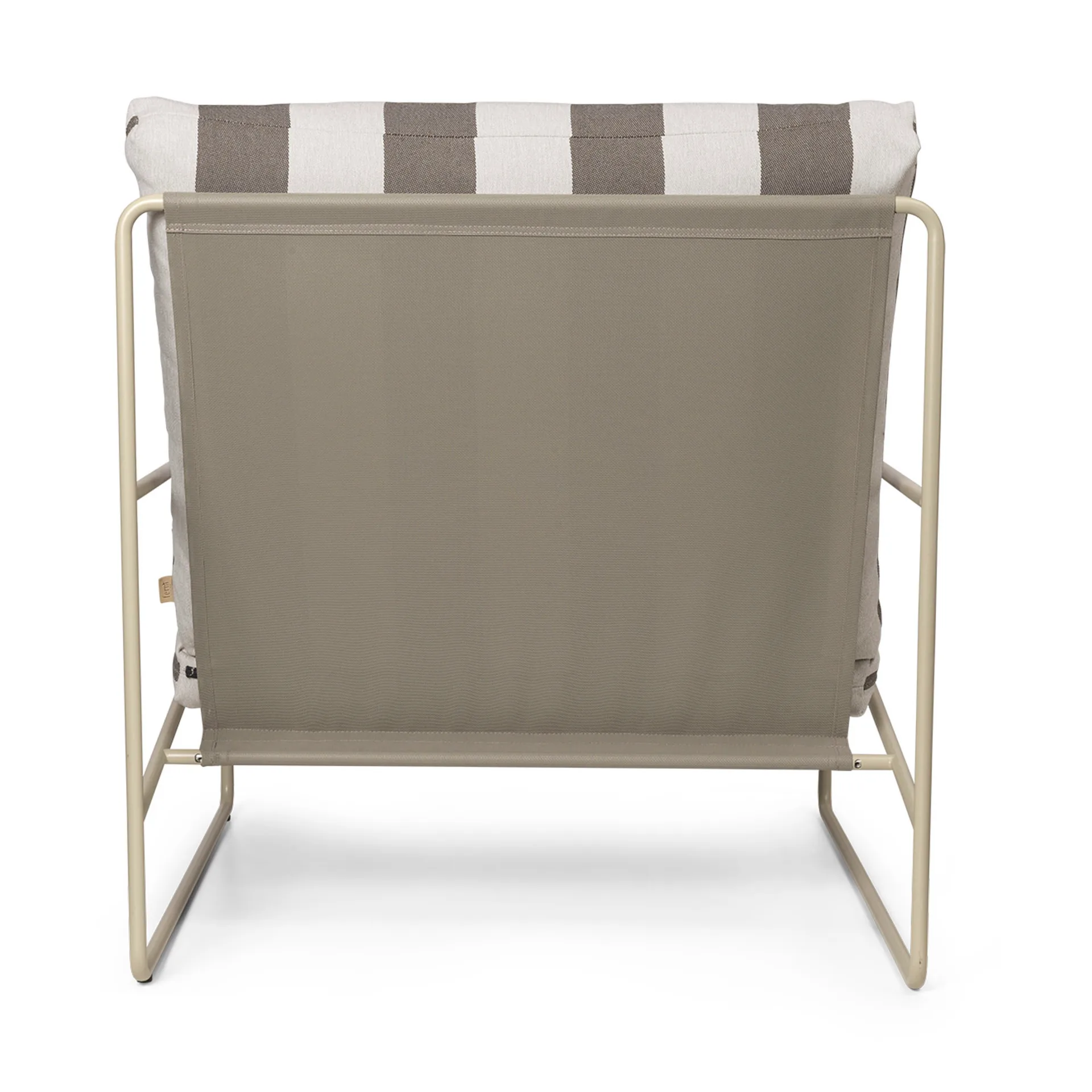 Desert Sessel, Cash stripe-chocolate Ferm Living