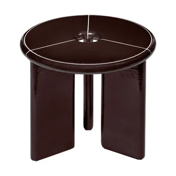 Deya Beistelltisch Ø47x45 cm - Chestnut brown - Ferm Living
