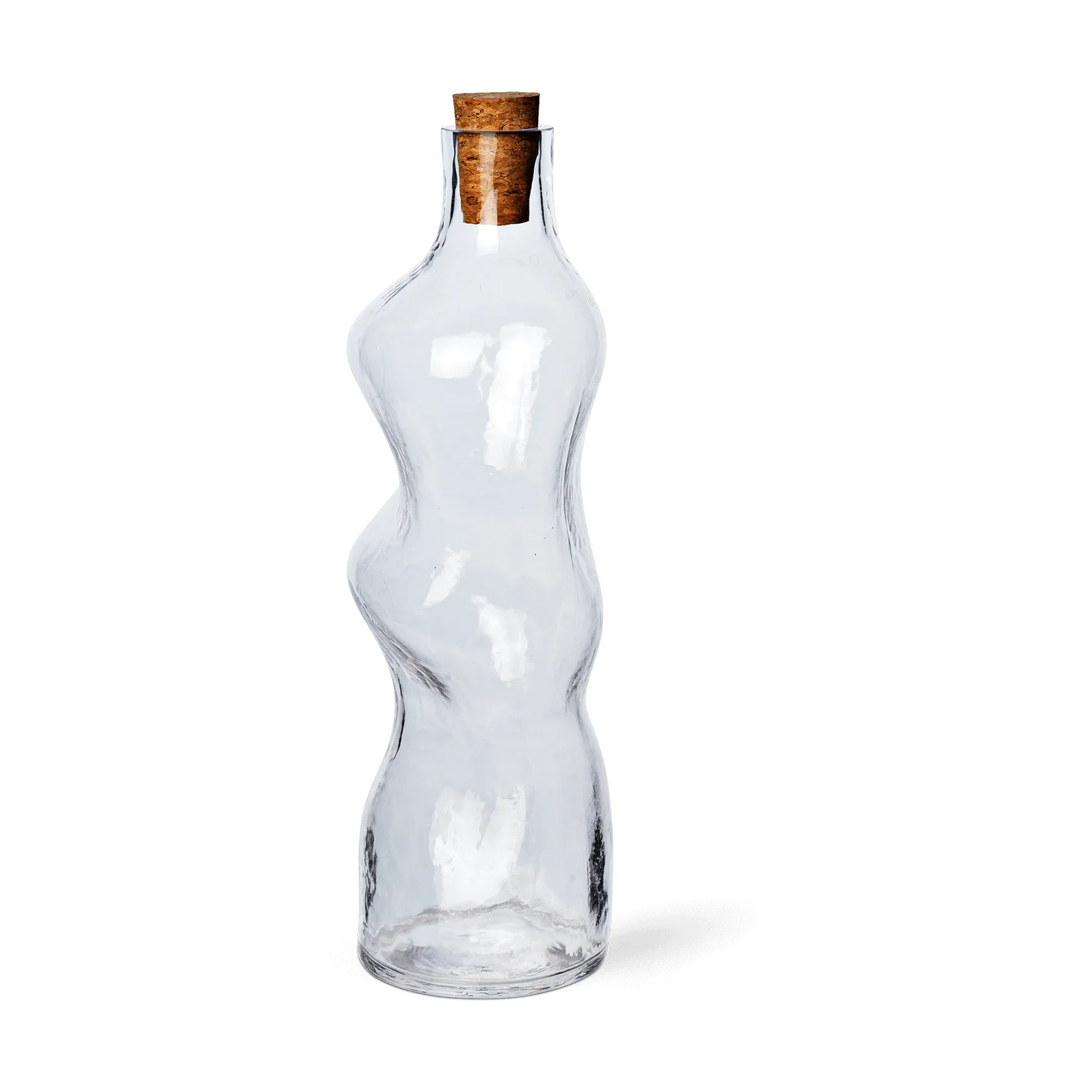 Dimple Karaffe 1 L, Clear Ferm Living