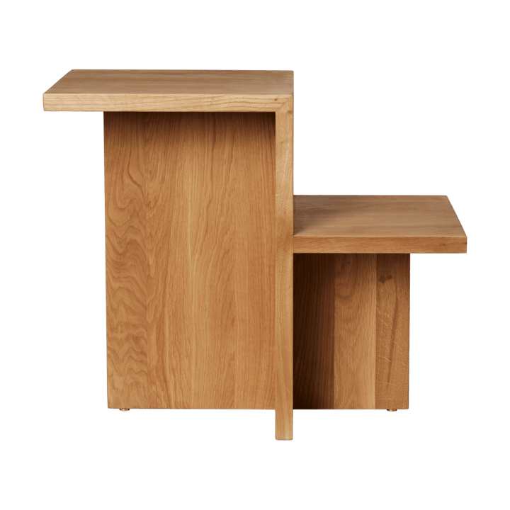 Distinct Beistelltisch Kalkstein 59,5x35x50 cm, Natural oak Ferm Living