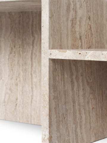 Distinct Beistelltisch - Travertin - Ferm Living