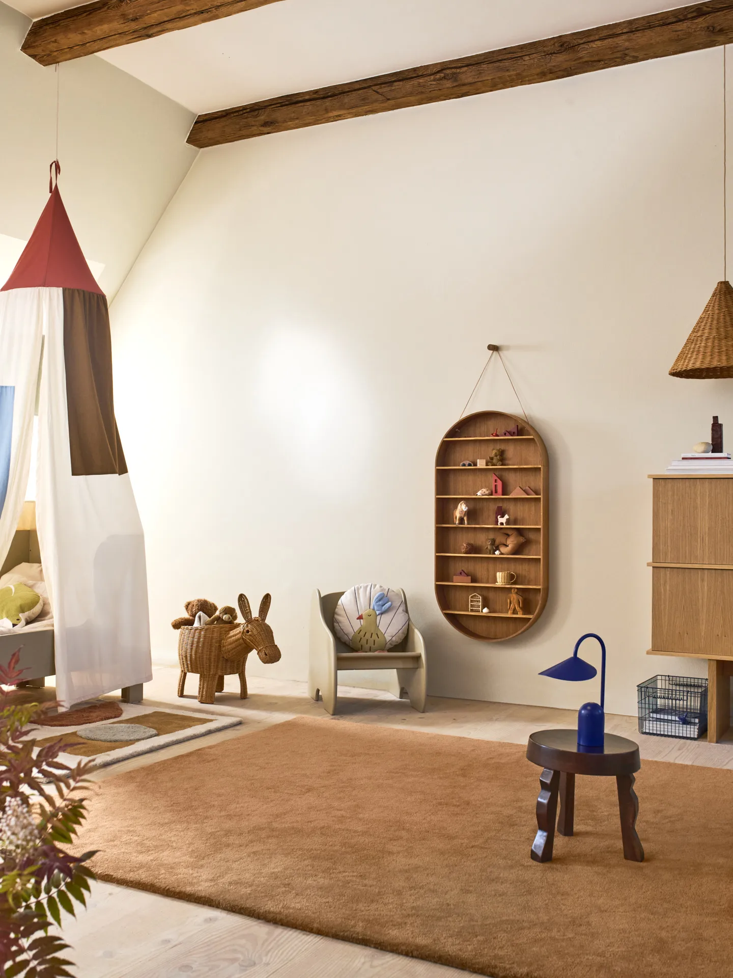 Donkey Verwahrungskorb 49x35x66 cm, Natural Ferm Living
