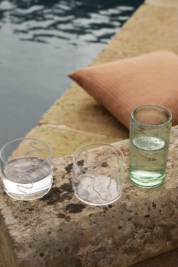 Doodle Wasserglas low 2er Pack - 20cl - Ferm Living