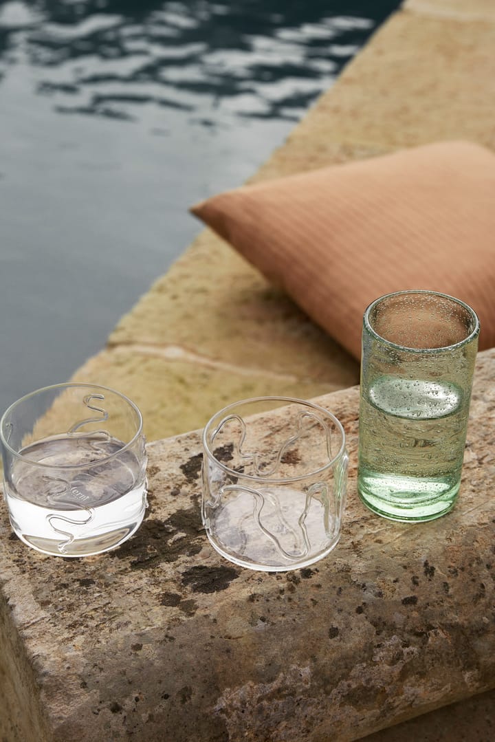 Doodle Wasserglas low 2er Pack, 20cl Ferm Living