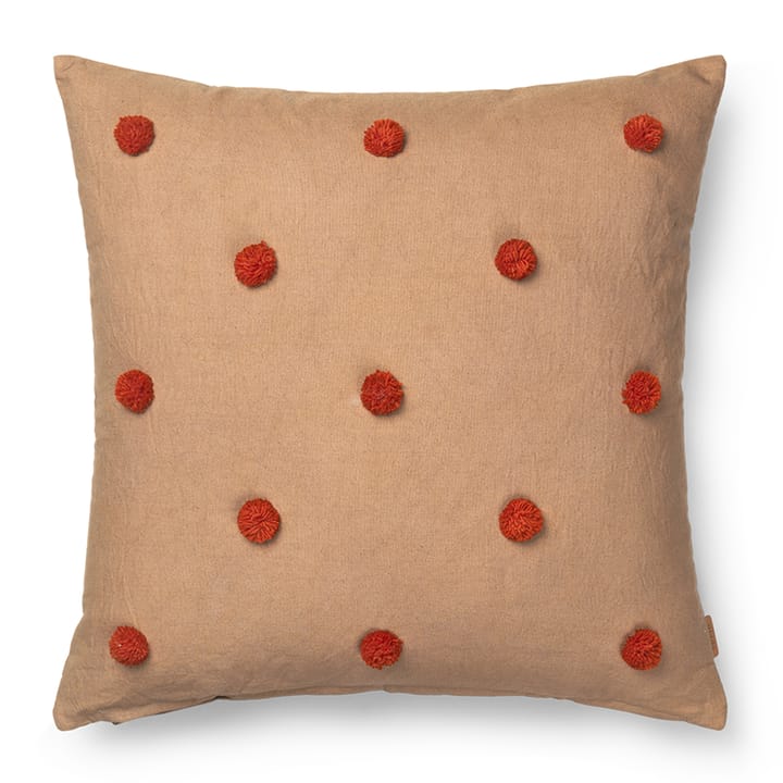 Dot Kissen 50 x 50cm - Camel-red - Ferm LIVING