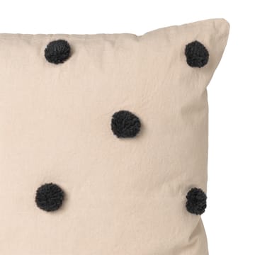 Dot Kissen 50 x 50cm - Sand-black - ferm LIVING