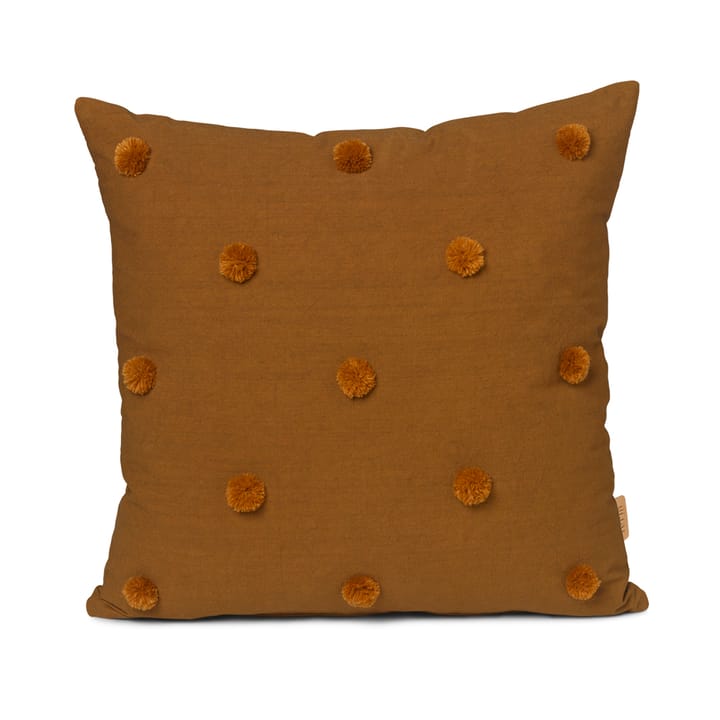 Dot Kissen 50 x 50cm - Sugar kelp-mustard - Ferm LIVING