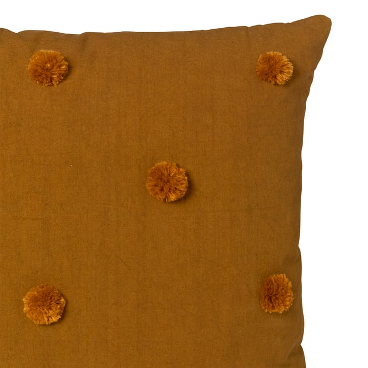 Dot Kissen 50 x 50cm - Sugar kelp-mustard - ferm LIVING