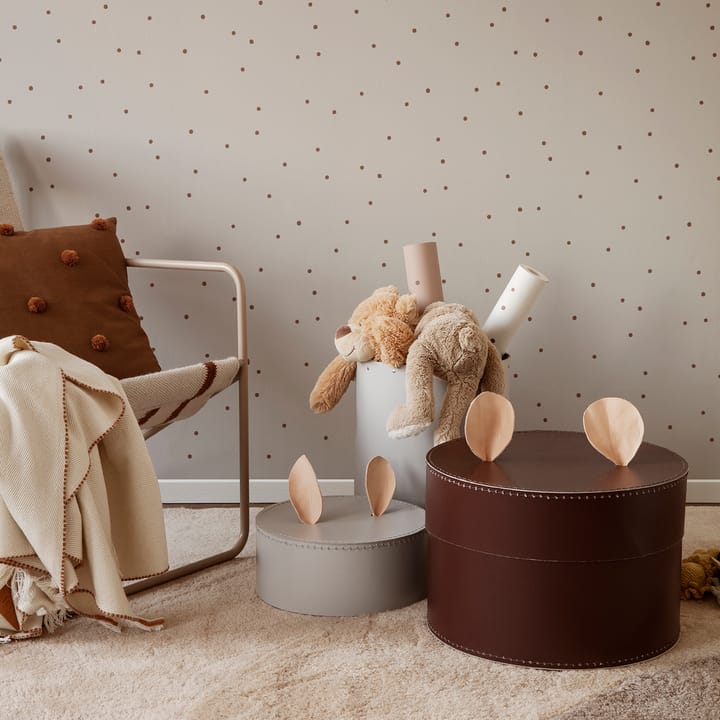 Dot Kissen 50 x 50cm, Sugar kelp-mustard Ferm Living