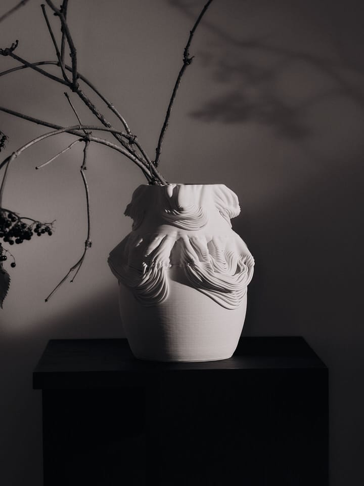 Drisca Vase 23 cm, Off-white Ferm Living