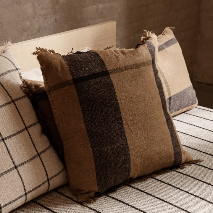 Dry Kissen 50 x 50cm, Sugar kelp-black Ferm Living