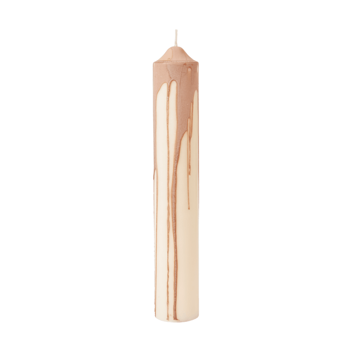 Dryp Blockkerze - Beige, 30 cm - Ferm Living