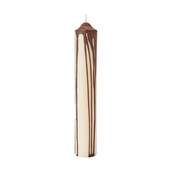 Dryp Blockkerze - Dark Chocolate, 30 cm - Ferm Living
