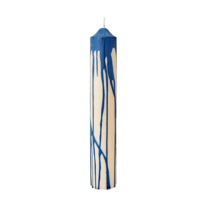 Dryp Blockkerze - Deep Blue, 30 cm - Ferm Living