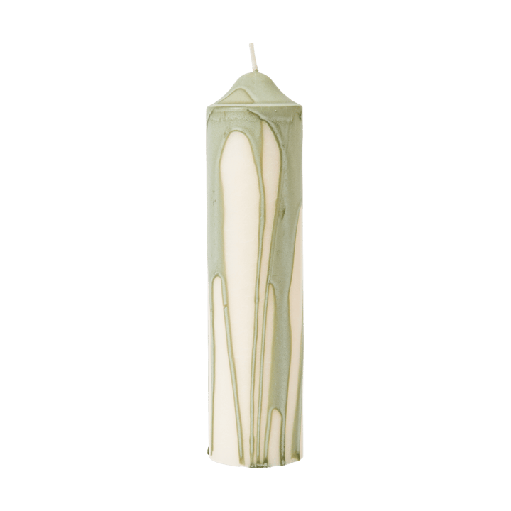Dryp Blockkerze - Tea Green, 20 cm - Ferm Living