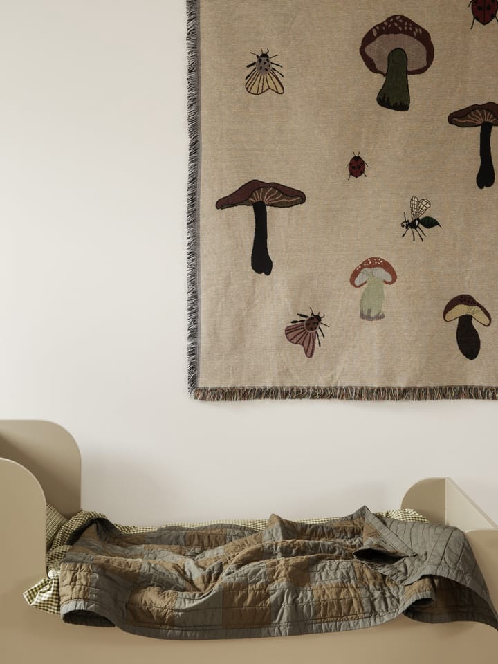 Duo Steppdecke 90 x 187cm - Green Tonal - ferm LIVING
