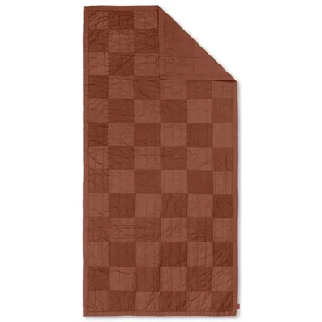 Duo Steppdecke 90 x 187cm - Red Brown Tonal - Ferm Living