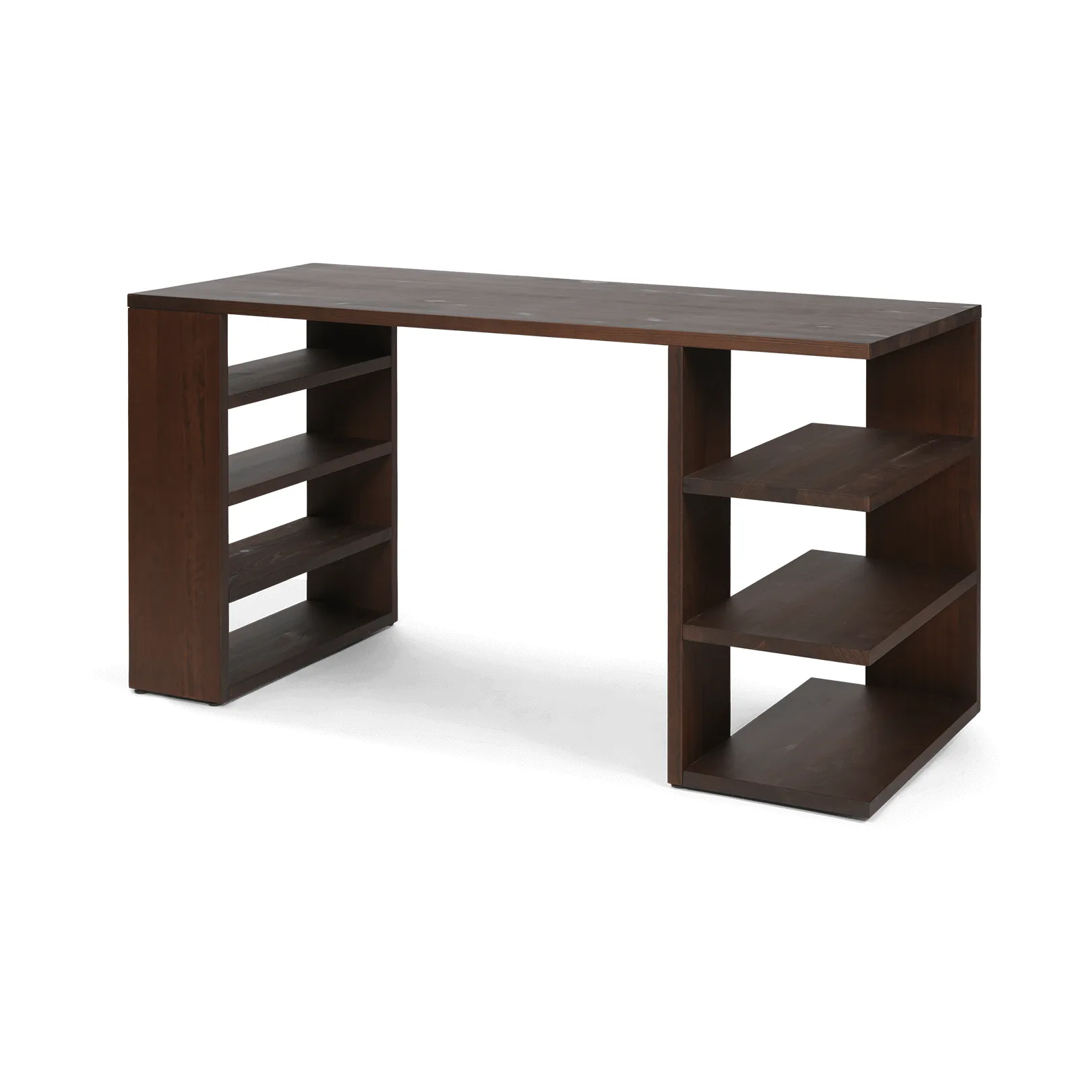 Edre Schreibtisch 137x65x73,5 cm, Dark Stained Pine Ferm Living