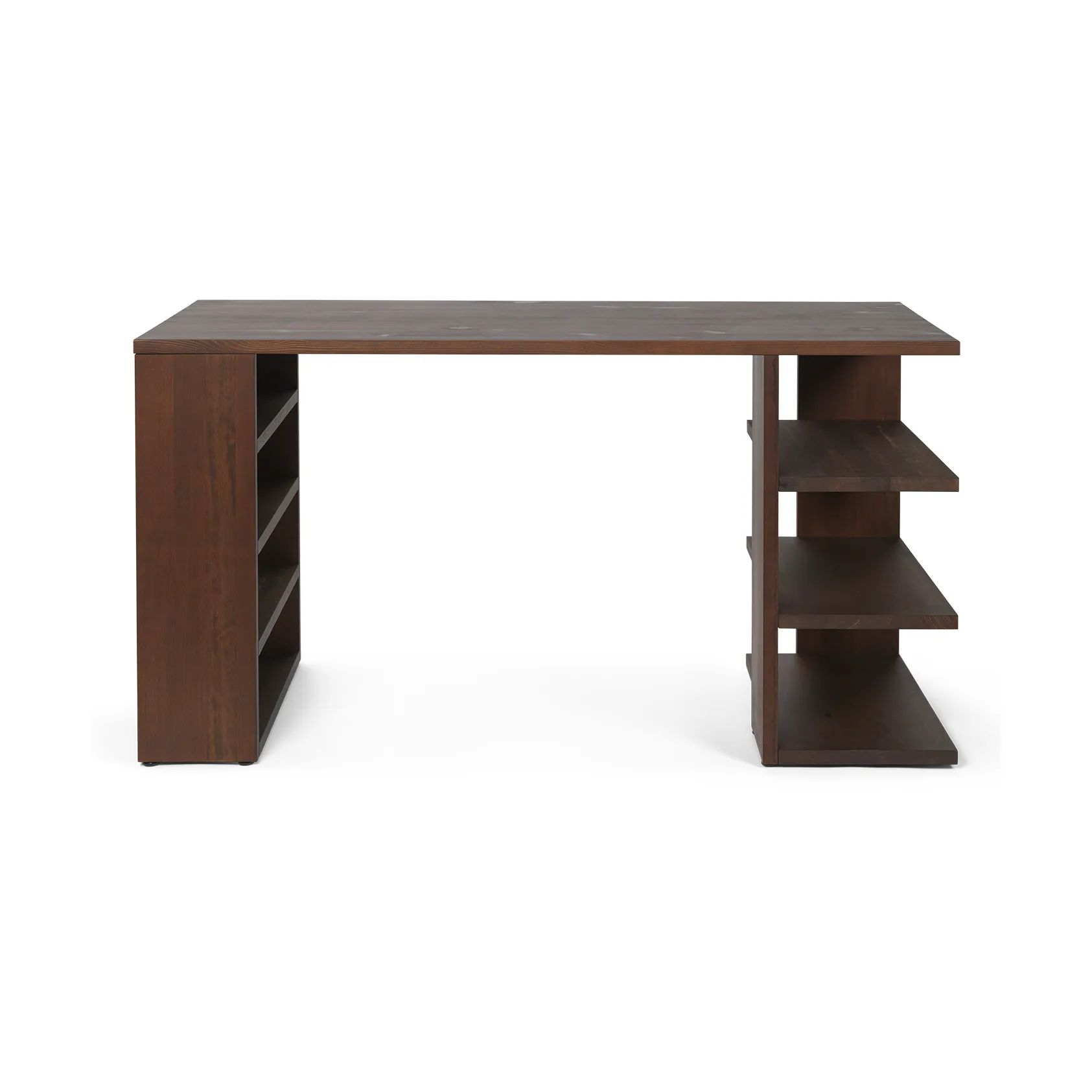 Edre Schreibtisch 137x65x73,5 cm, Dark Stained Pine Ferm Living