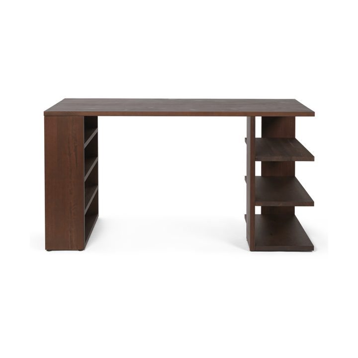 Edre Schreibtisch 137x65x73,5 cm - Dark Stained Pine - ferm LIVING