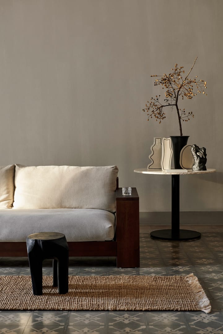 Edre Sofa classic linen, Dark Stained-Natural Ferm Living