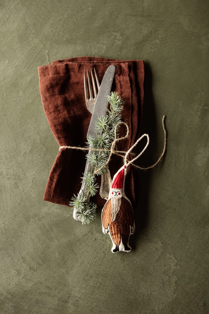 Elf pair Weihnachtsanhänger 13,5cm 2er Pack, Striped Ferm Living