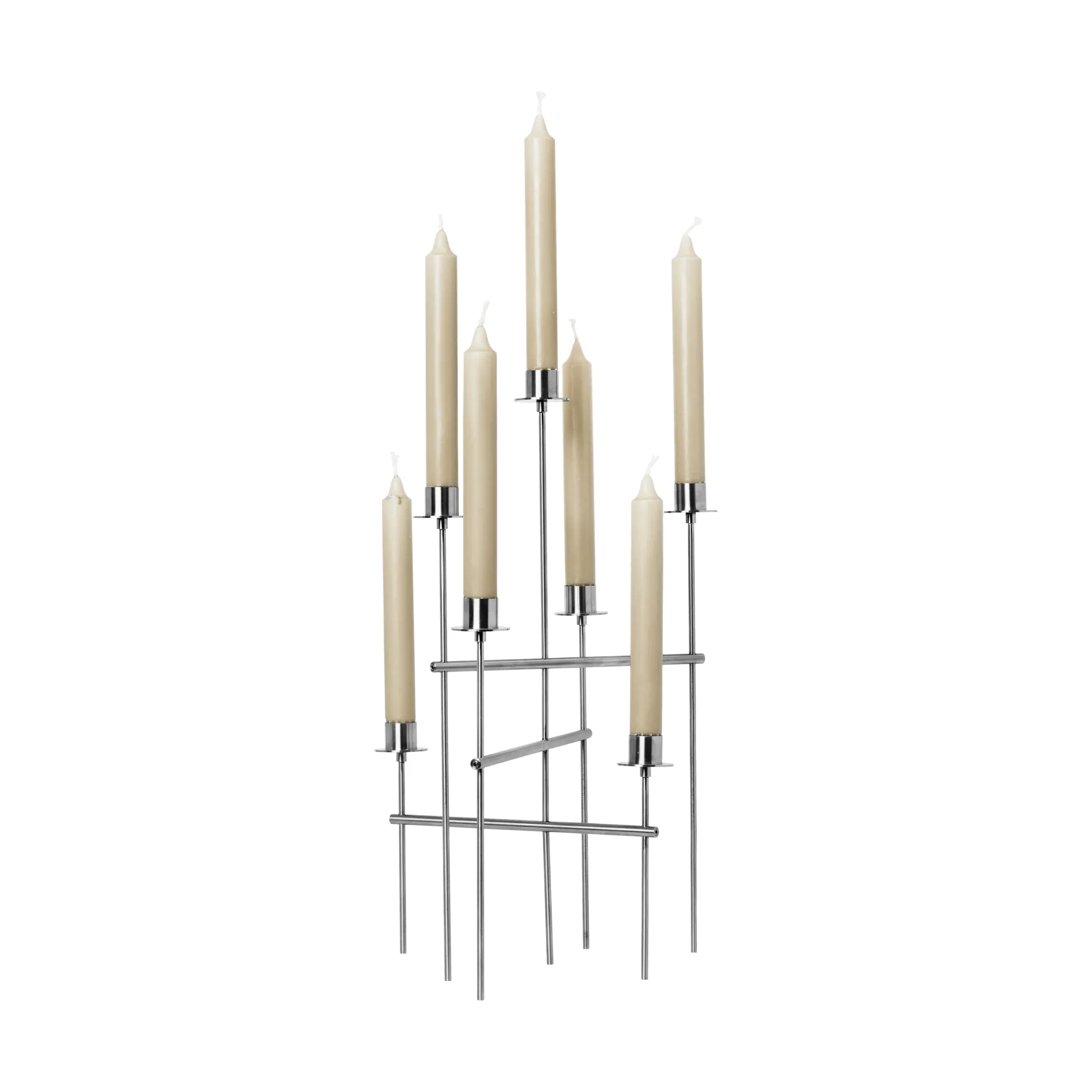 Elysia Kerzenhalter, Brushed stainless steel Ferm Living