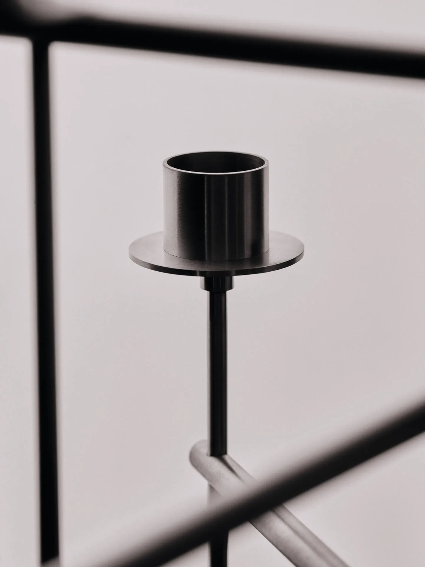 Elysia Kerzenhalter, Brushed stainless steel Ferm Living