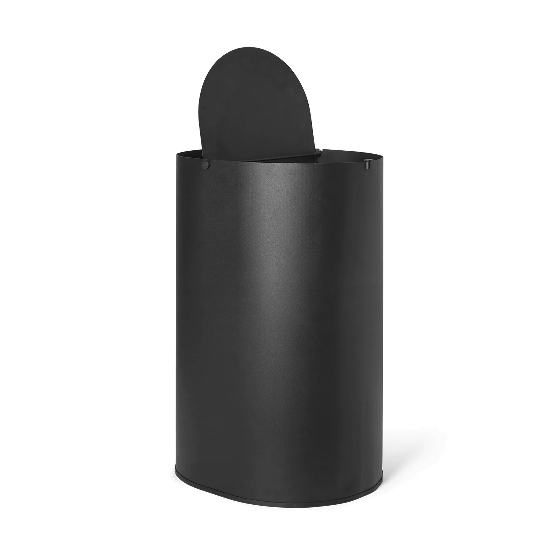 Enkel Abfalleimer large, Black Ferm Living