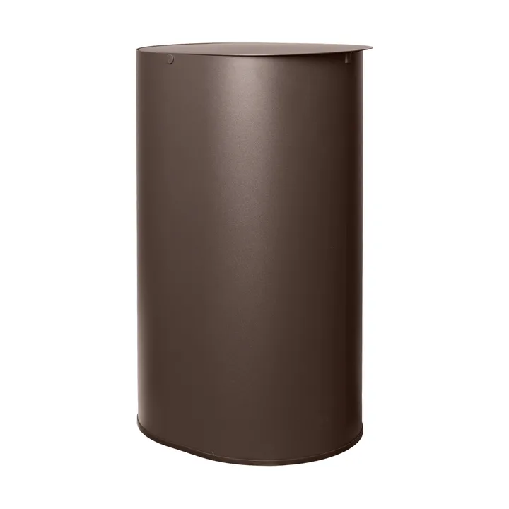 Enkel Abfalleimer large - Dunkle Schokolade - Ferm Living