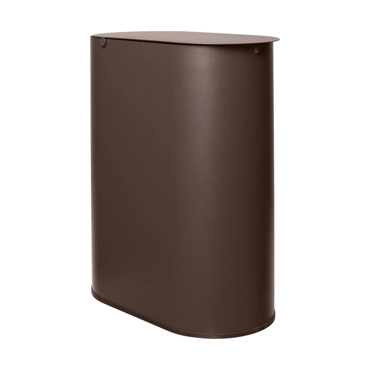 Enkel Abfalleimer medium, Dunkle Schokolade Ferm Living