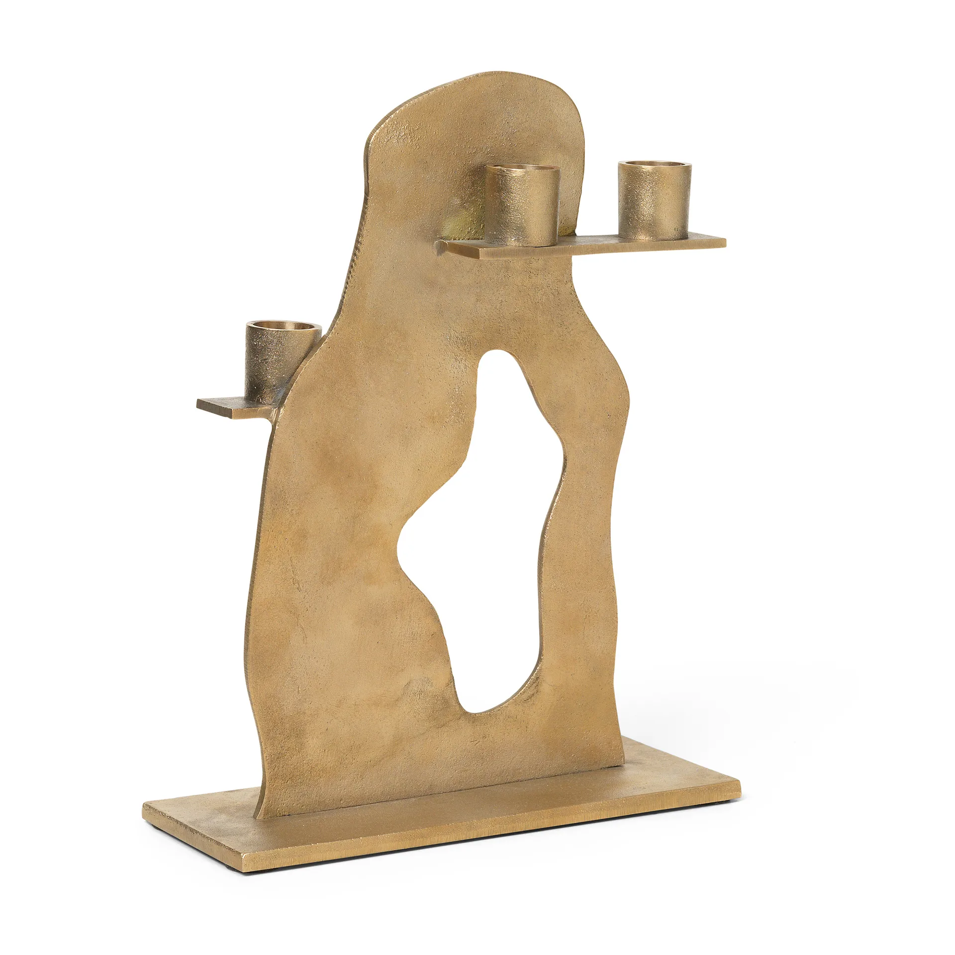Erode Kerzenhalter 21 x 27 x 4cm, Brass Ferm Living