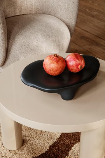 Esca Piece Dekorationsteller - Black - Ferm Living