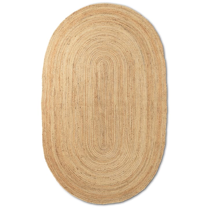 Eternal Juteteppich oval large - Natural - Ferm LIVING