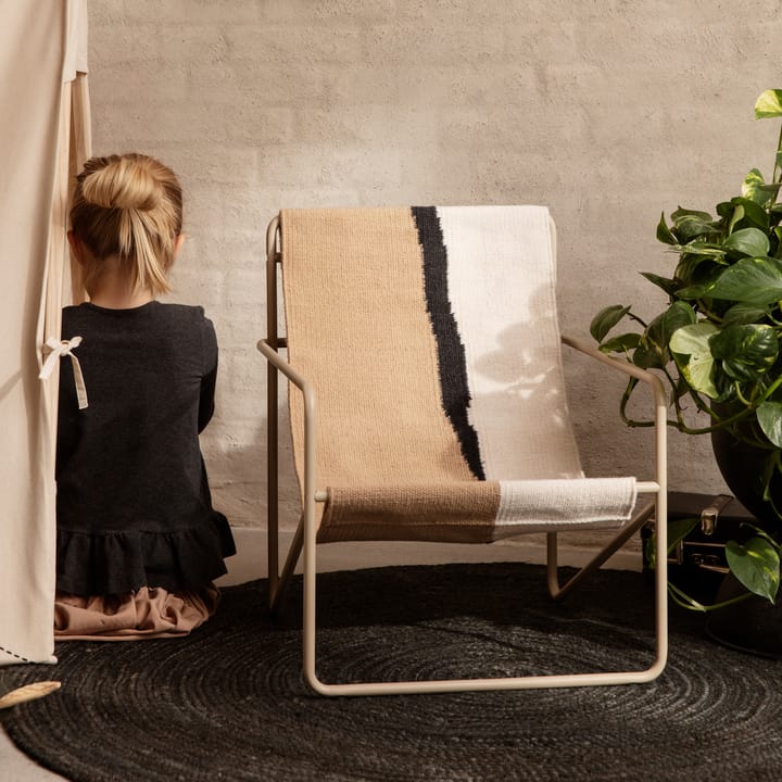 Eternal Juteteppich rund small, Black Ferm Living