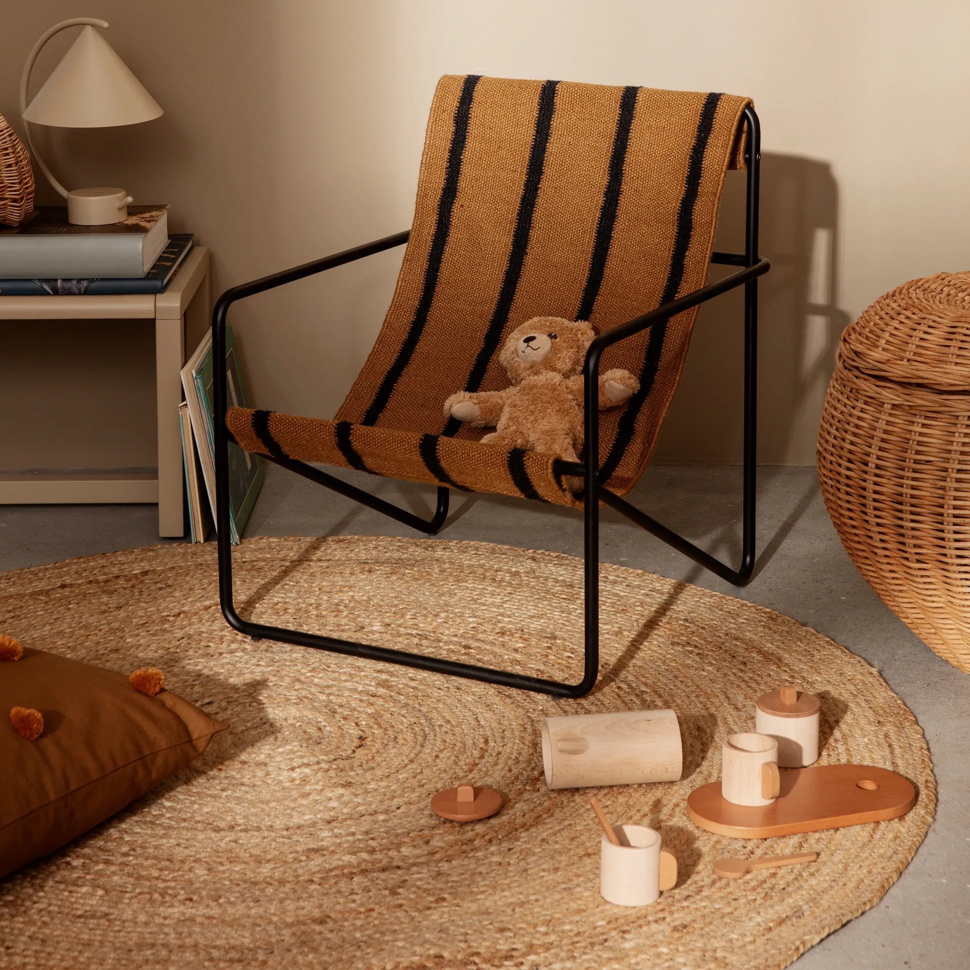 Eternal Juteteppich rund small, Natural Ferm Living