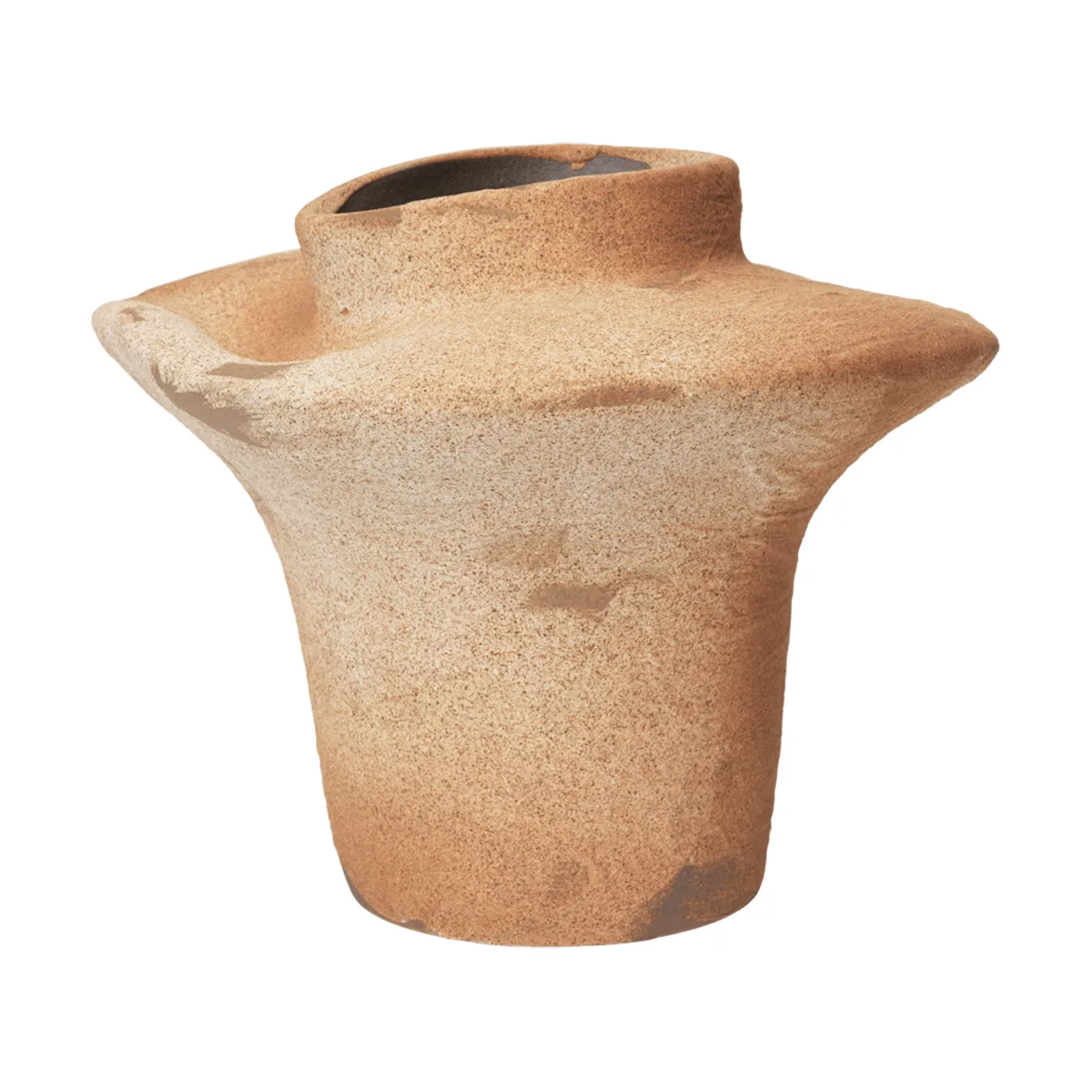 Evio Vase, Burnt umber, Ø25x22 cm Ferm Living