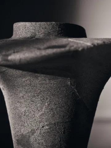 Evio Vase - Burnt umber, Ø35x53 cm - Ferm Living