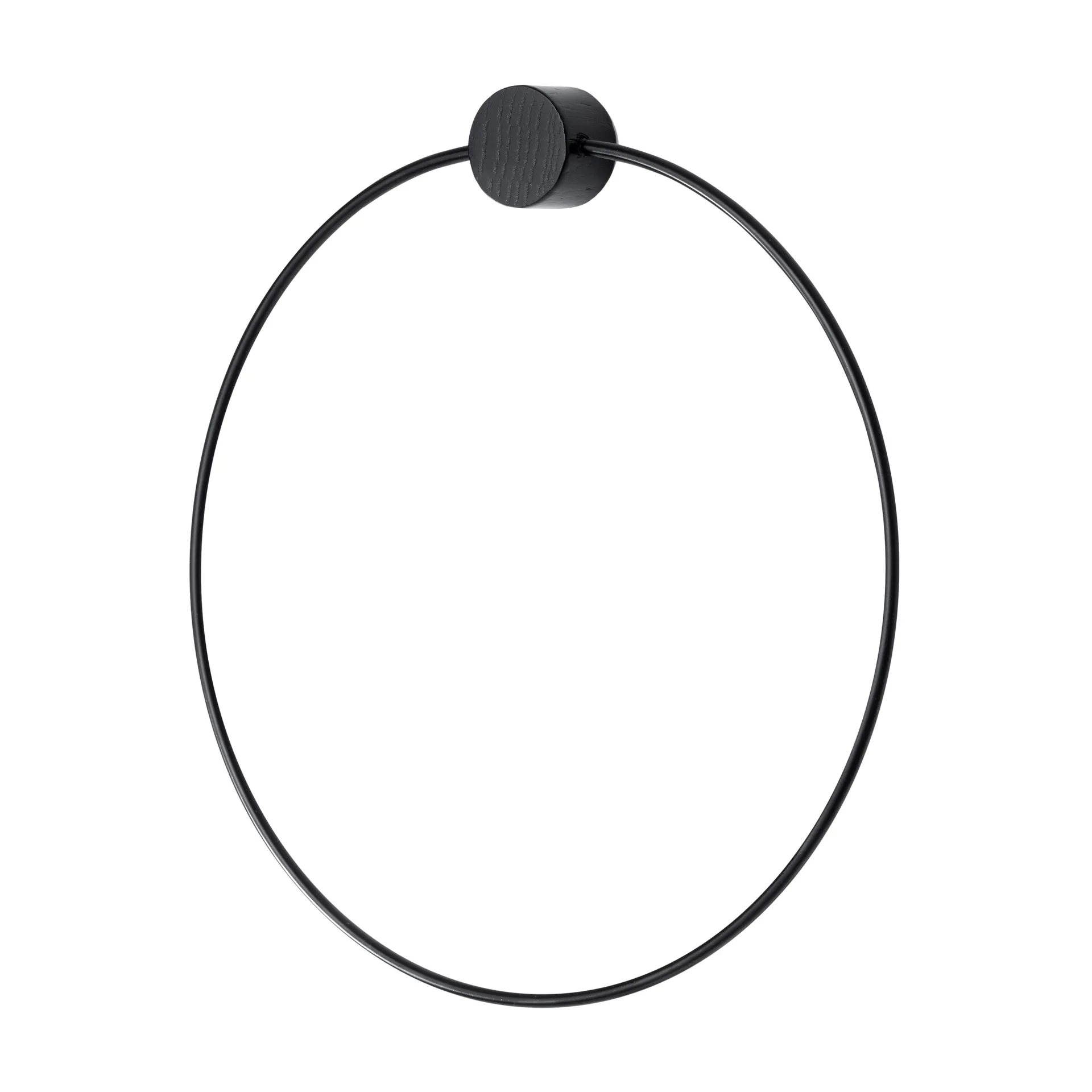 Ferm Handtuchhalter schwarz, Schwarz Ferm Living
