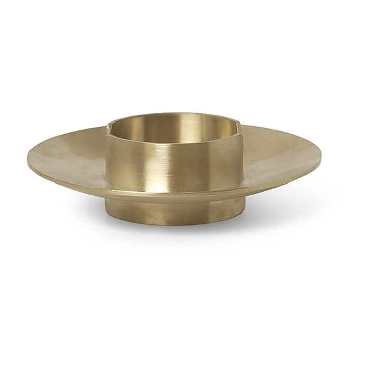 ferm LIVING Blockkerzenhalter - Brass - ferm LIVING