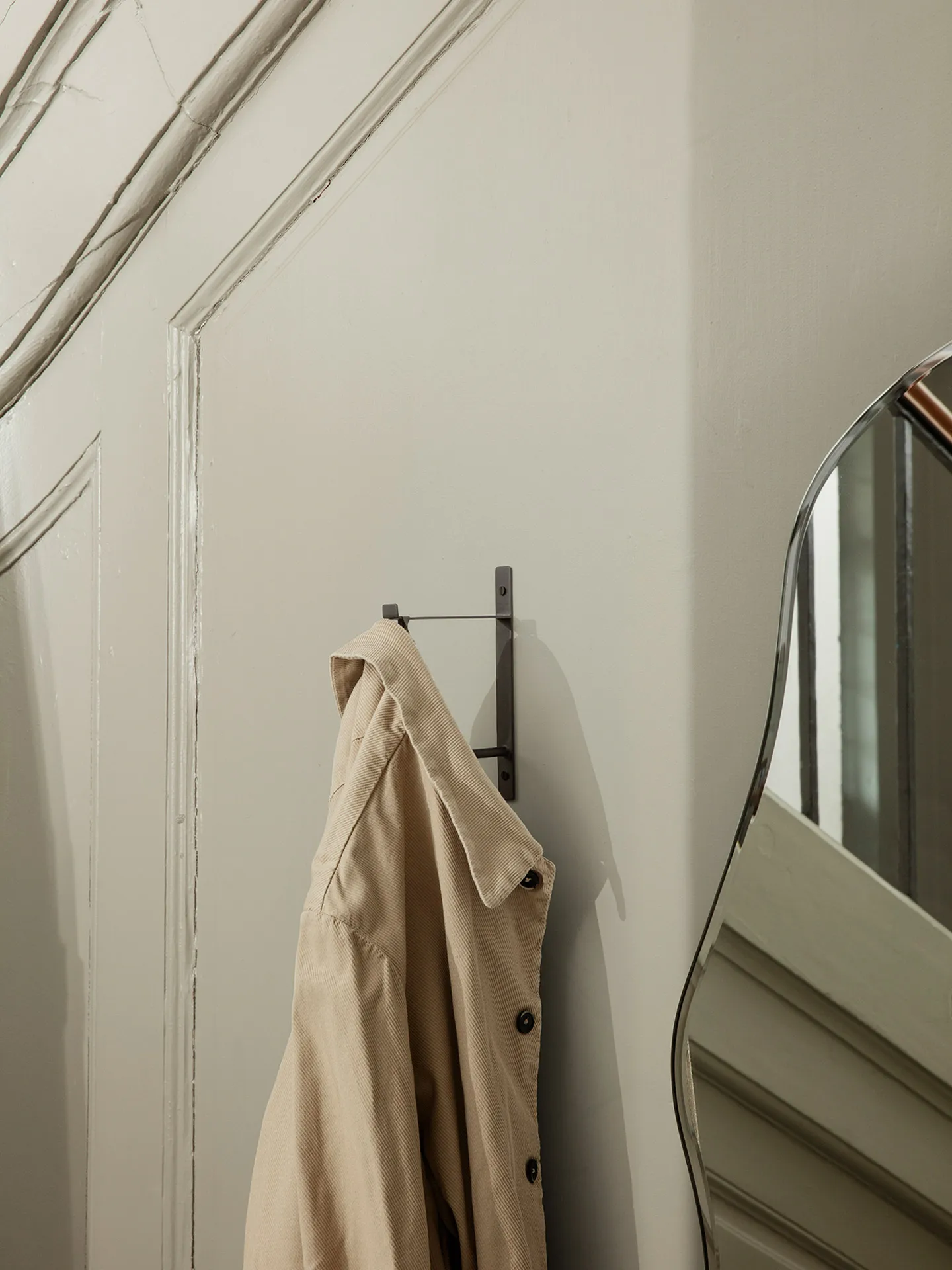 Ferm Living Kleiderhaken, Black Brass (schwarz) Ferm Living