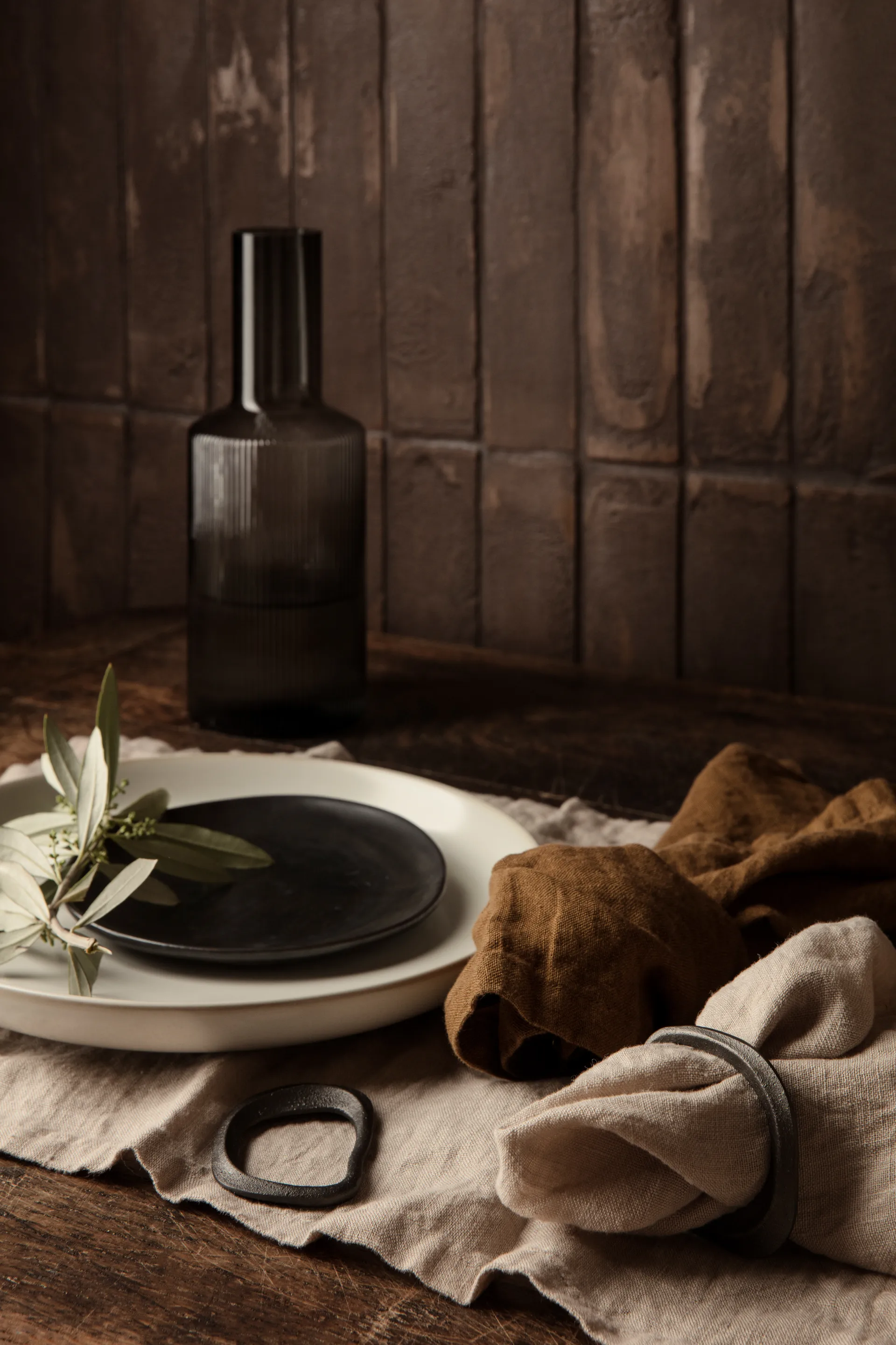 Ferm Living Leinenserviette 2er Pack, Natural Ferm Living