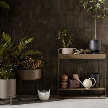 Ferm Living Plant Box Rund - Olive - Ferm Living