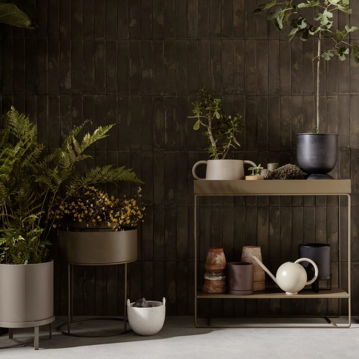 Ferm Living Plant Box Rund, Olive Ferm Living