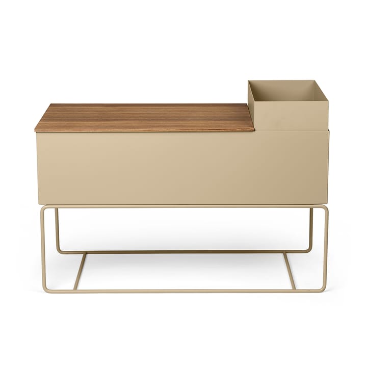 Ferm Living plant Box Tablett large 57,5 cm, Smoked oak Ferm Living