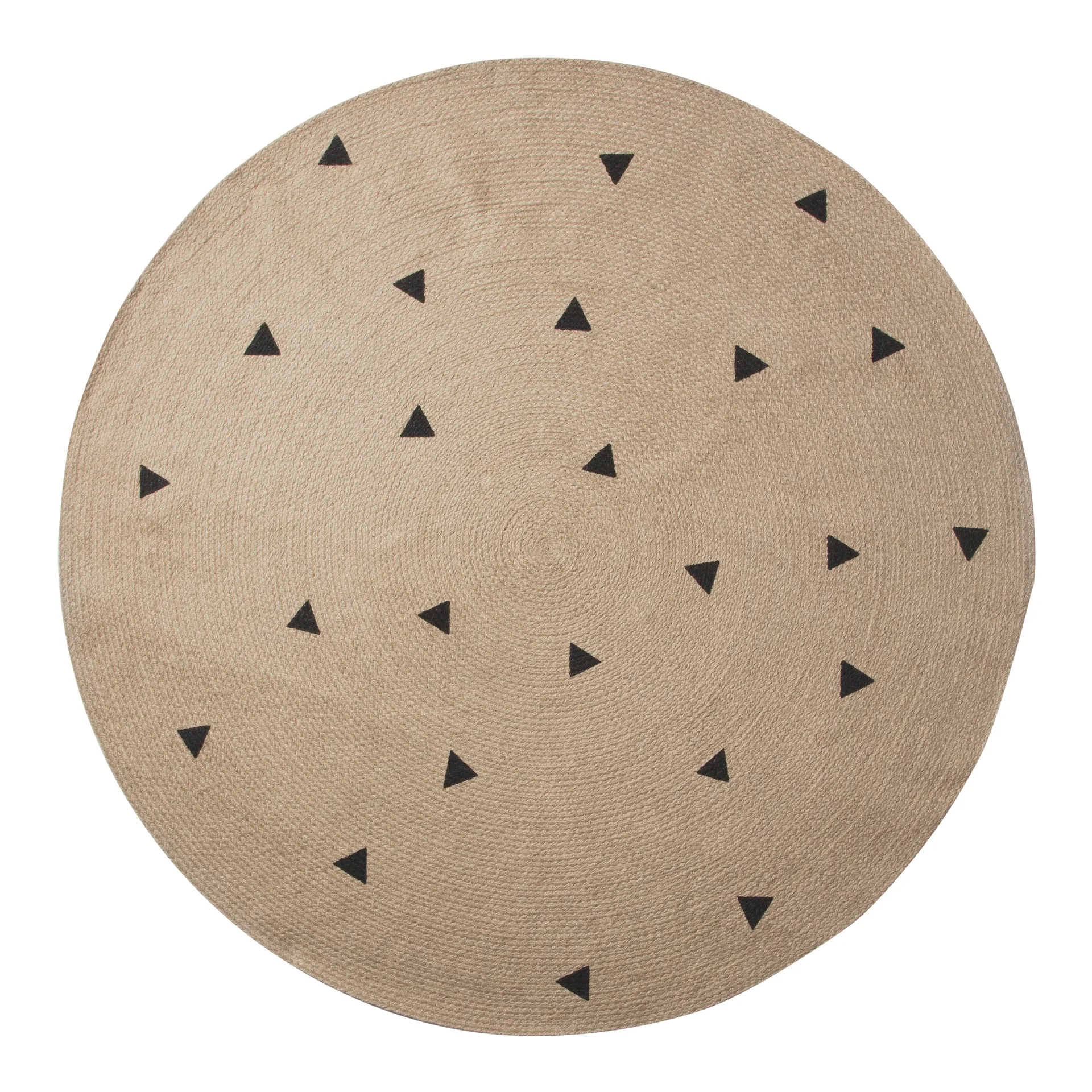 Ferm Living Teppich rund, Triangle Ferm Living