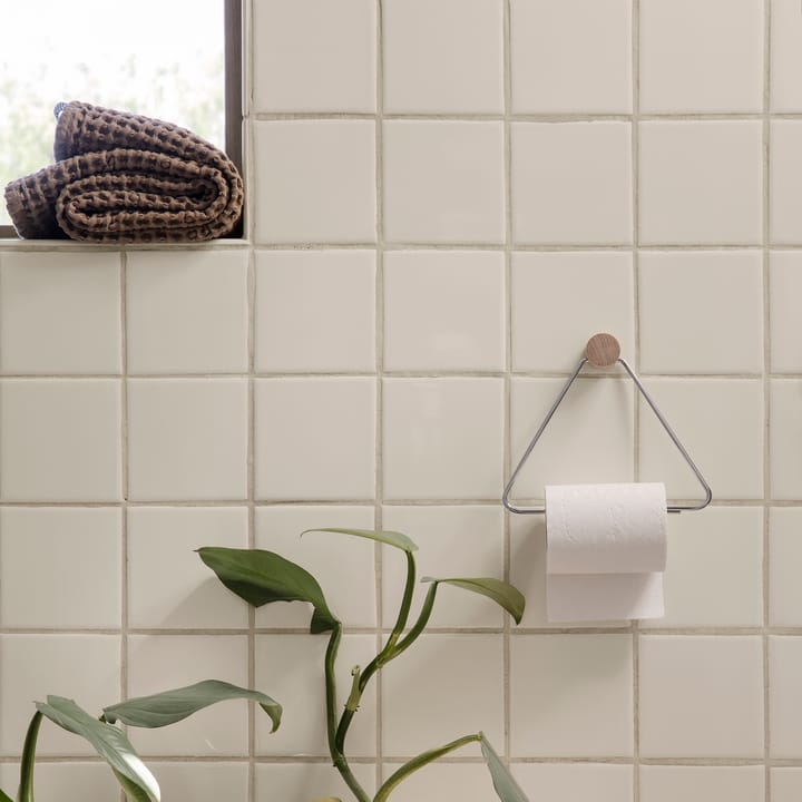 Ferm Toilettenpapierhalter schwarz - Chrom - ferm LIVING